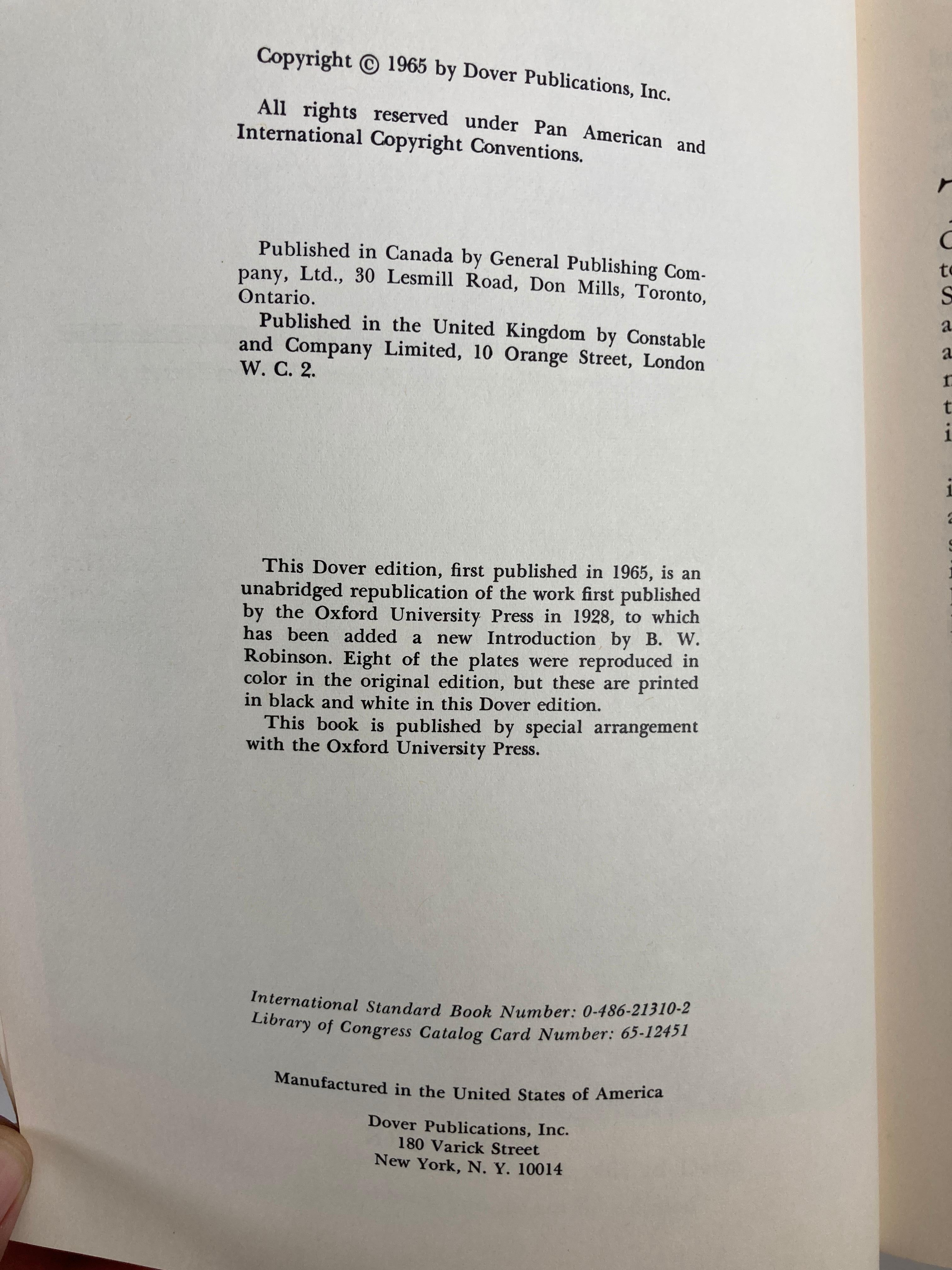 Gemälde im Islam von Sir Thomas W. Arnold, Buch 1965 (Mitte des 20. Jahrhunderts) im Angebot