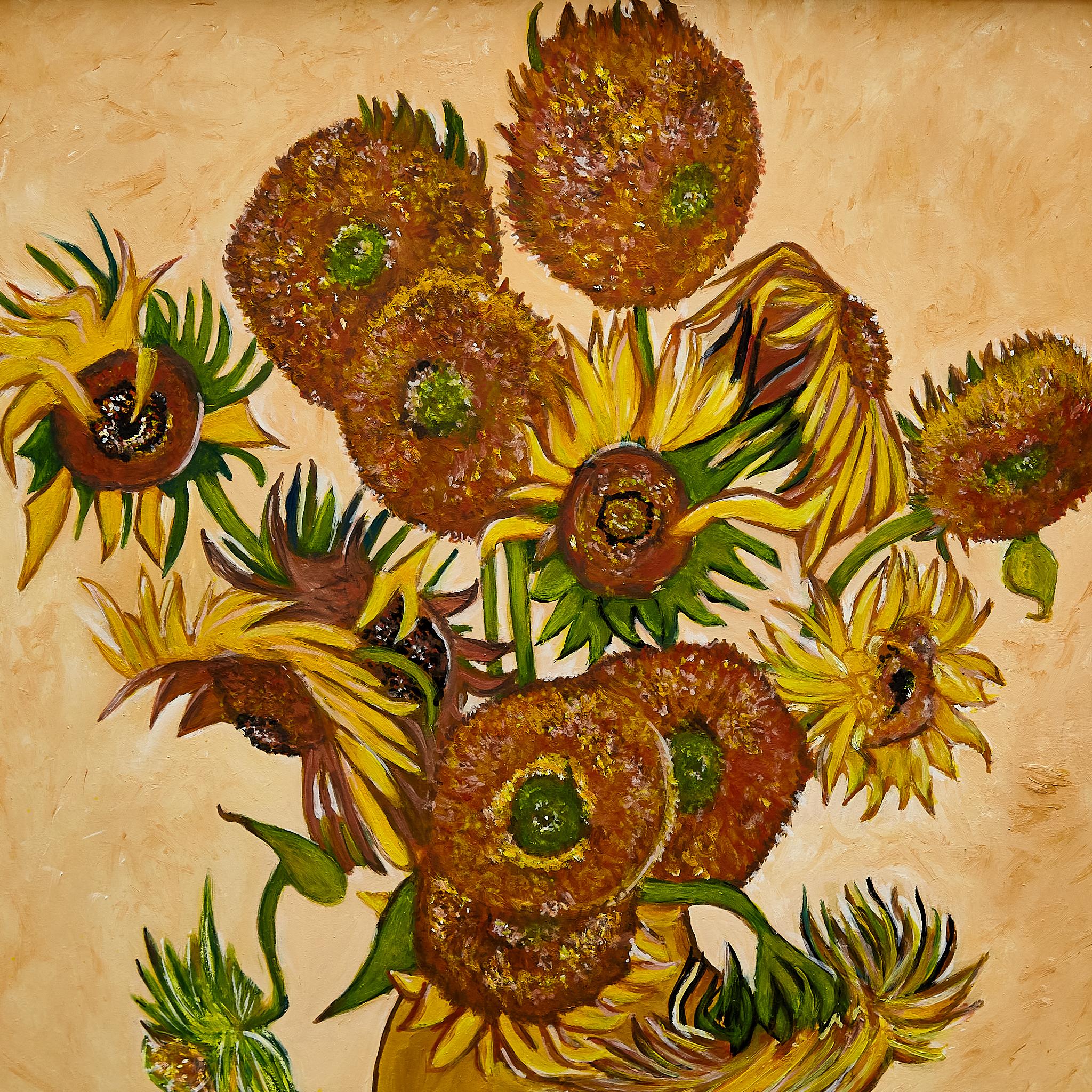 Gemälde im Stil von Van Gogh, ca. 2000. 3