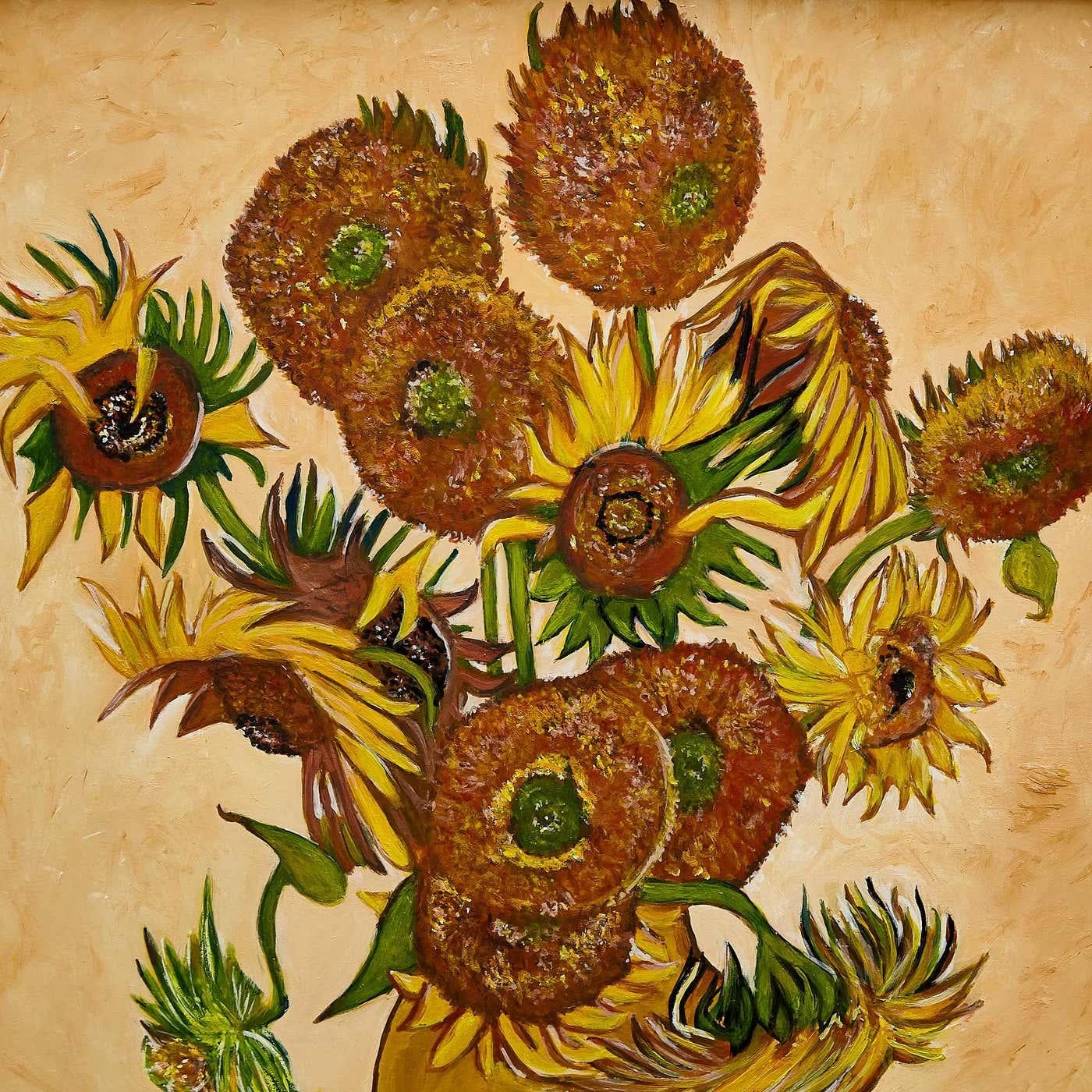 Pintura al estilo de Van Gogh, hacia 2000 en venta 4