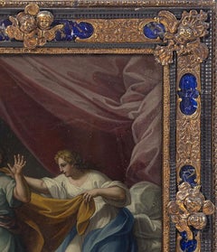 Painting - Italian School - 'Joseph of Egypt and Potiphar's Wife' - 17th Century