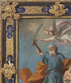 Painting - Italian School - 'The Sacrifice of Abraham' - 17th Century