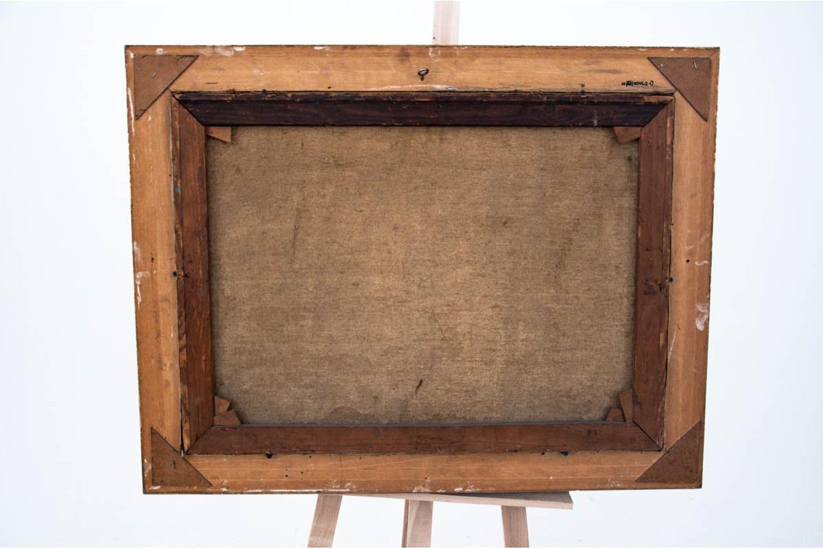 Dimensions:

Frame: height 70 cm / width 89 cm

The painting 