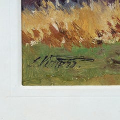 Dipinto "Tardo autunno", Lettonia (URSS) di Vinters Edgars, anni '60 - '70