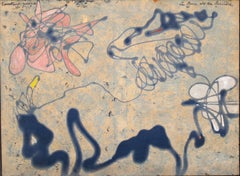 Painting "Le Bouc de la sorcière" by Pierre Courtens