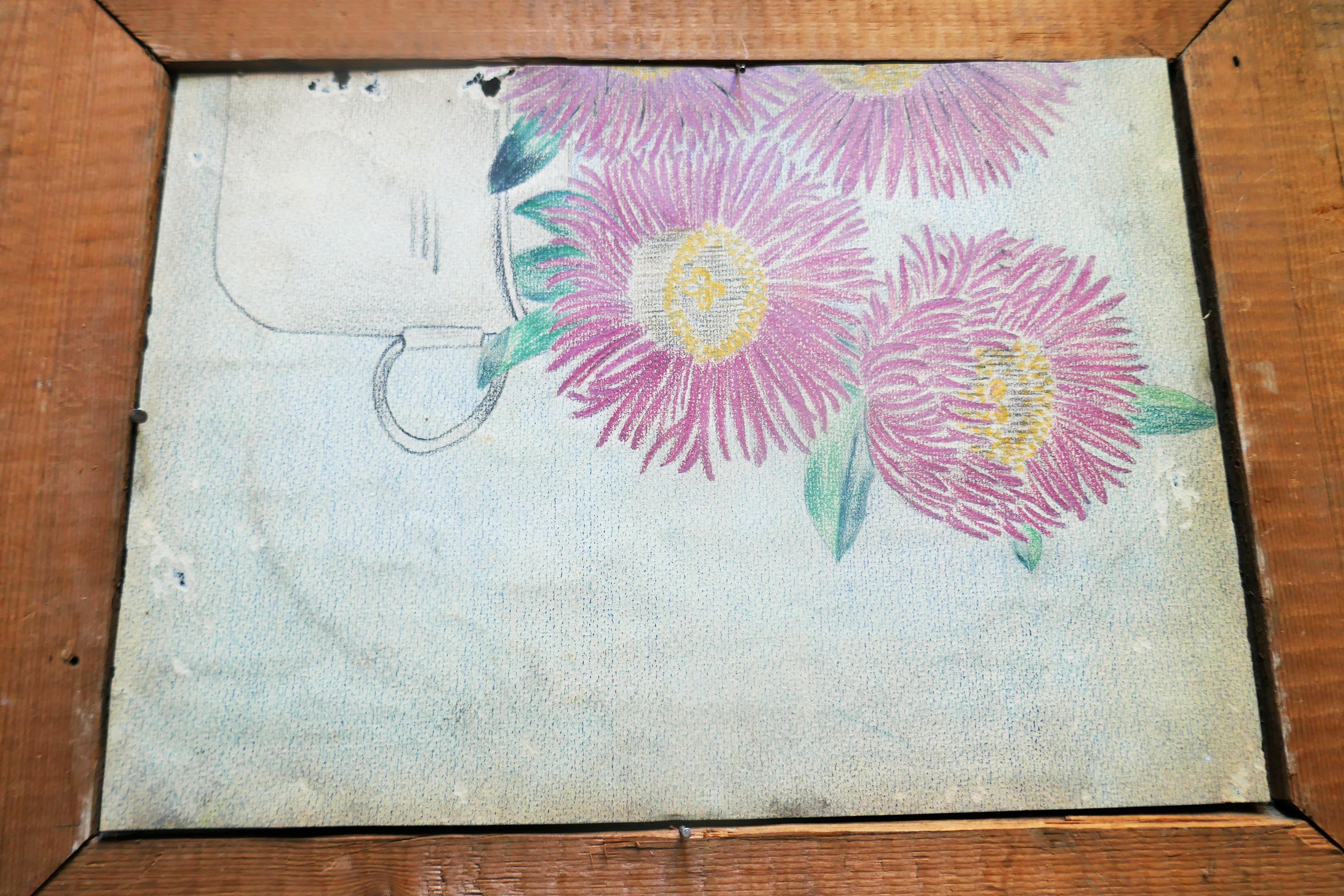 Malerei mit Kreidefarben von Minguzzi im Angebot 2