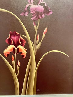 Painting Mid Century by Listed Artist Ione Citrin /Harris Strong Label