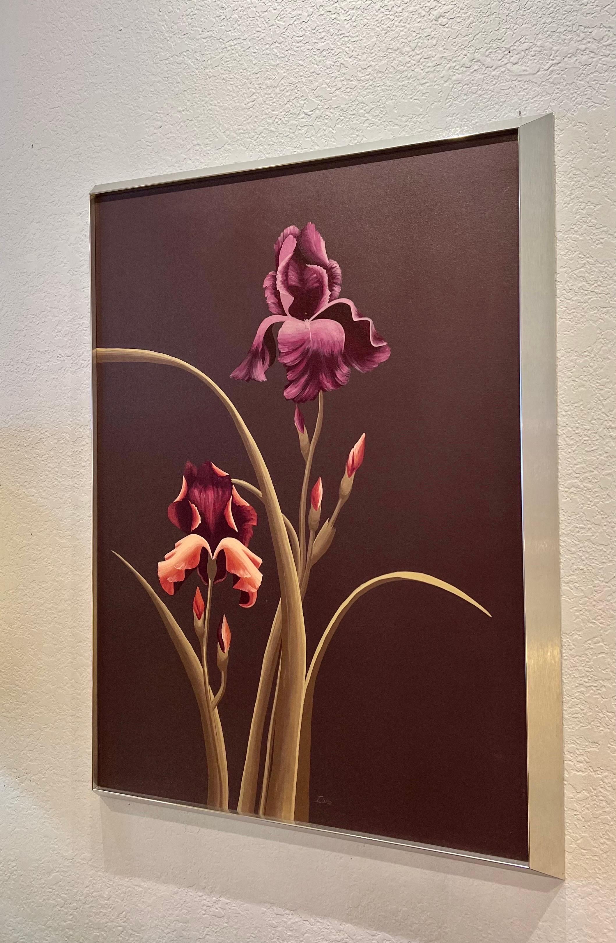 Mid-Century Modern Painting Mid Century by Listed Artist Ione Citrin /Harris Strong Label