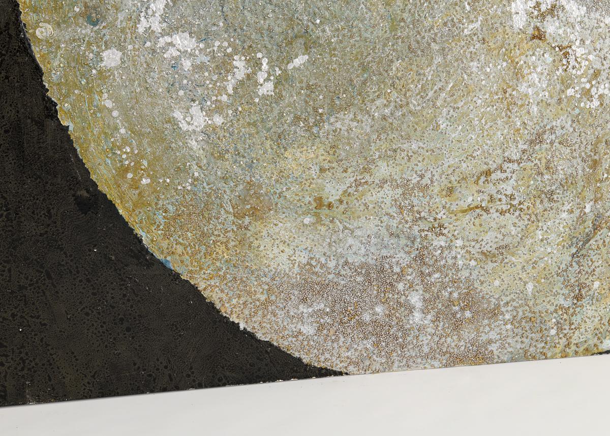 American Large-scale Painting of a Planet by Thierry Despont For Sale