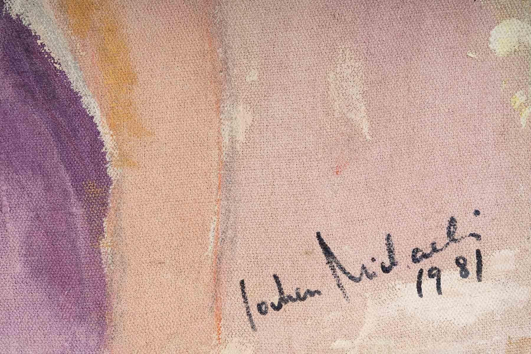 Gemälde einer Frau, 20. Jahrhundert (Europäisch) im Angebot