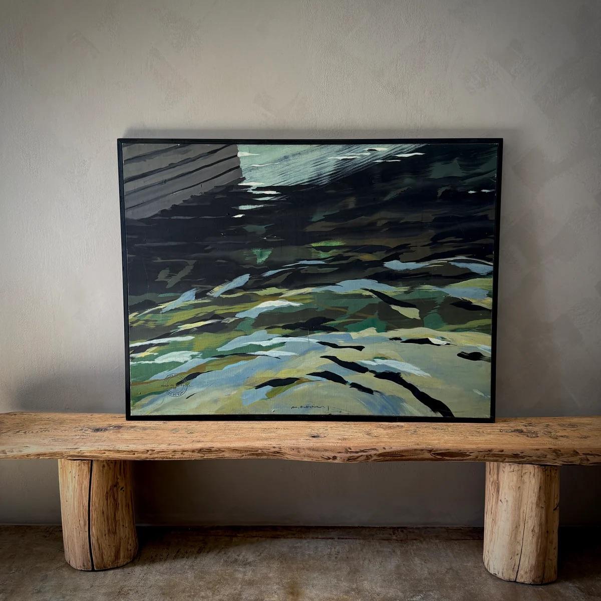 Français Peinture du pont en vente