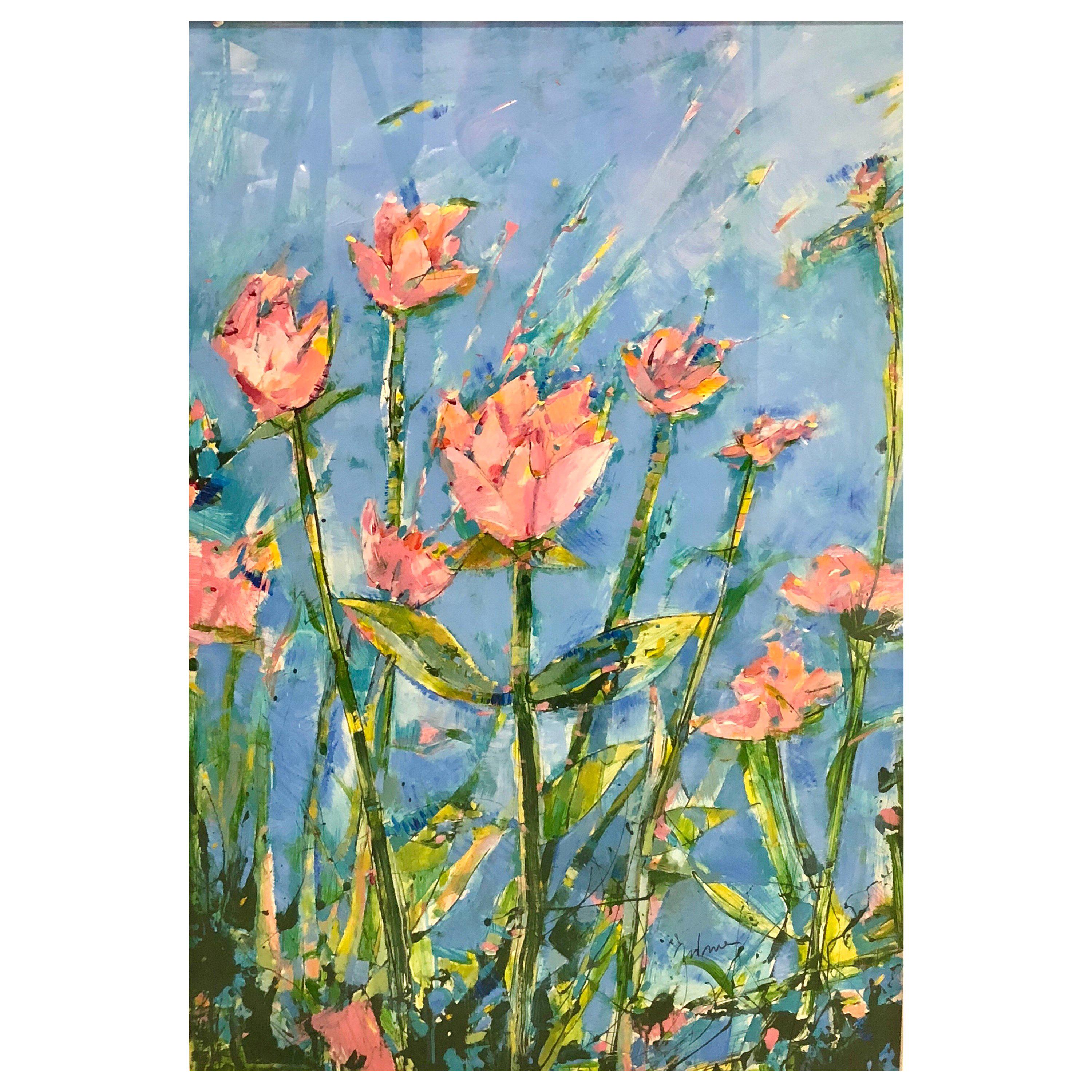 Painting of Flowers in the School of Matisse by James Antonie