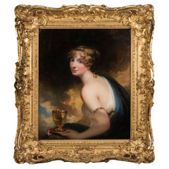 Painting of Hebe by Sir William Beechey Exhibited at the Royal Academy