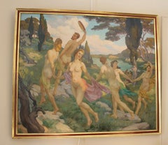 Painting of Jacques Martin Ferrières ( 1893-1972)