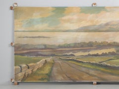 Painting of Lough Gill Brendan McDonagh in Killoran's Pub TV Show, Normal People