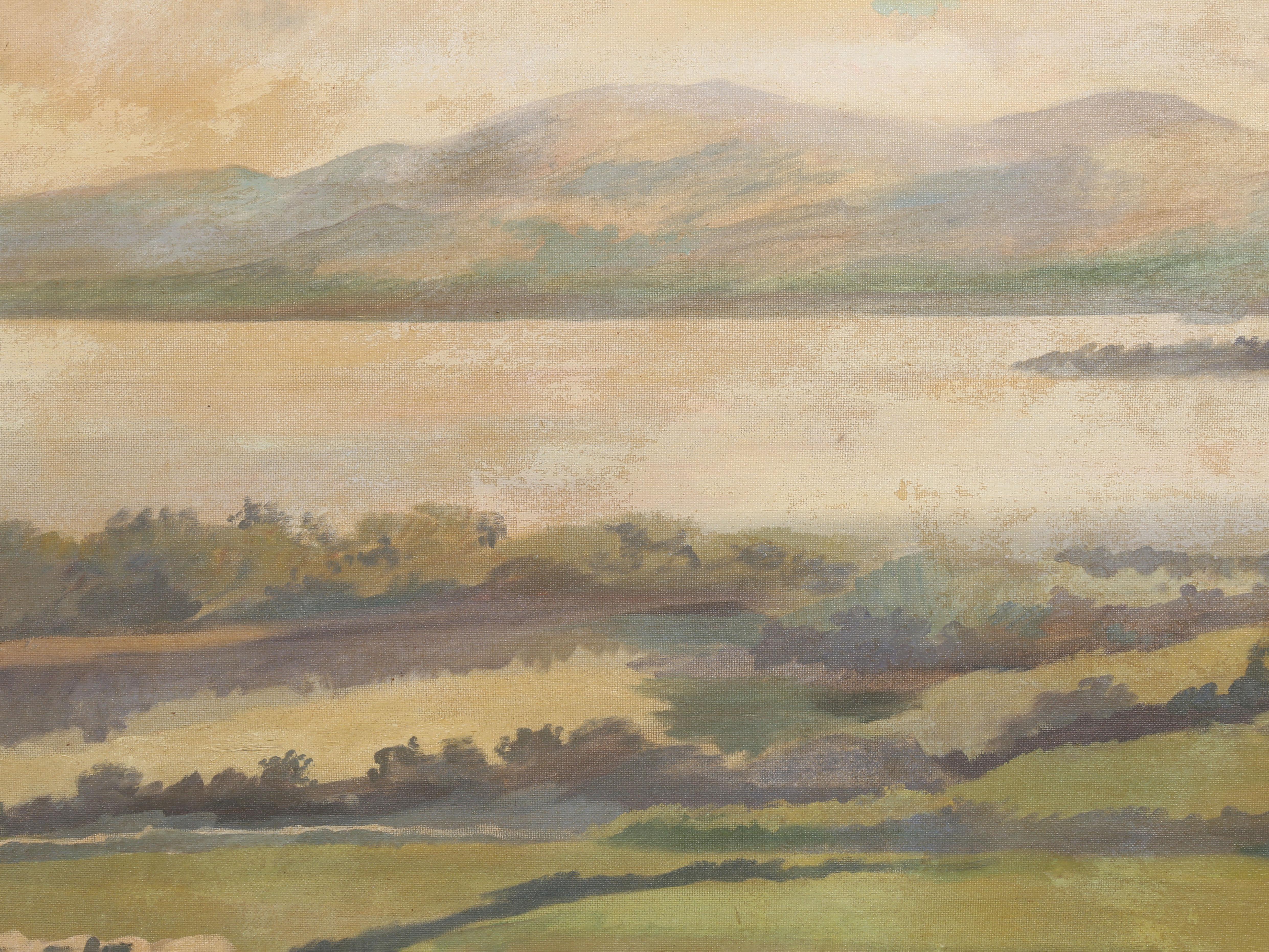 Pintura de Lough Gill Brendan McDonagh en el programa de TV Killoran's Pub, Normal People en venta 1