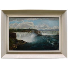 Painting of Niagara Falls Attributed to Robert Whale