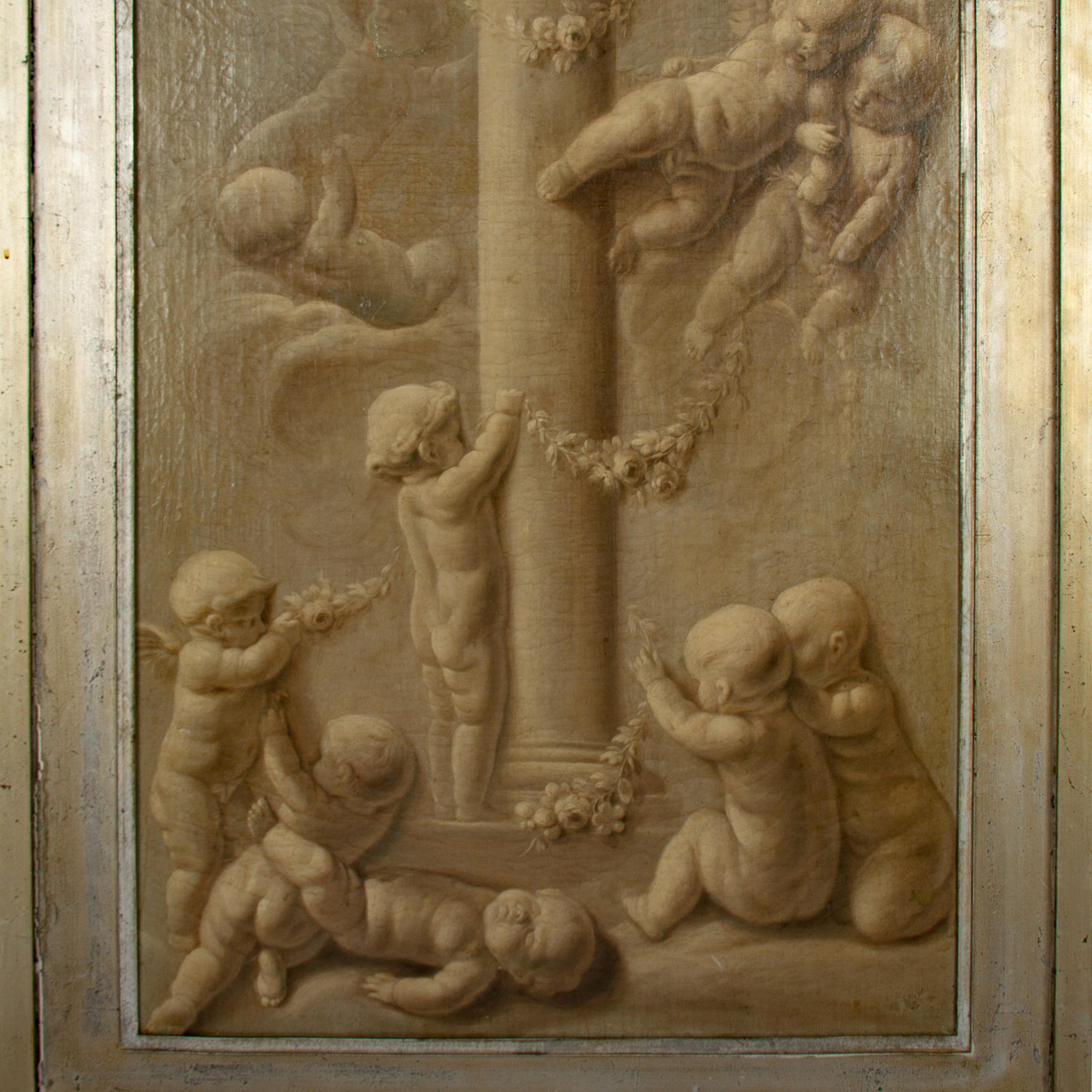 European Painting of Putti  