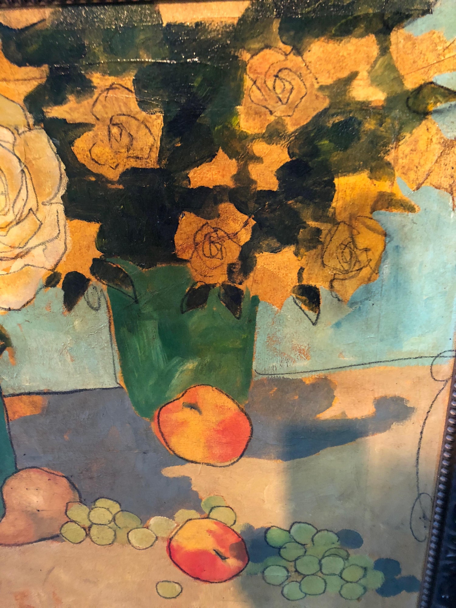 Painting Of Roses In Earthy Colors By Gregg Juarez At 1stdibs