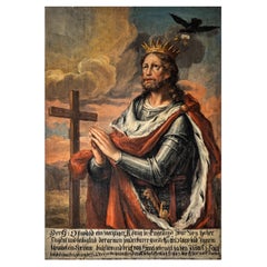 Painting of Saint Oswald of England, 17th/18th Century