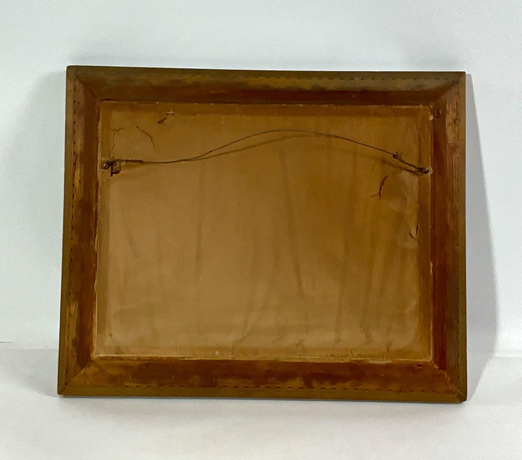 Peinture du verre filé de la cabine de croisière III en vente 2