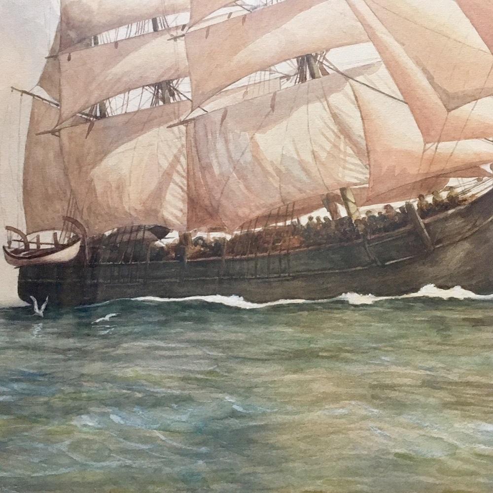 Other Painting of the Whaleship 