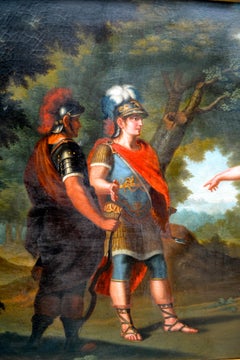 Painting of Venus Directing Aeneas Her Son to Carthage after Angelica Kauffmann