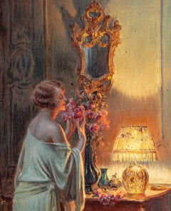 Painting, Oil on Canvas by Delphin Enjolras, 1900