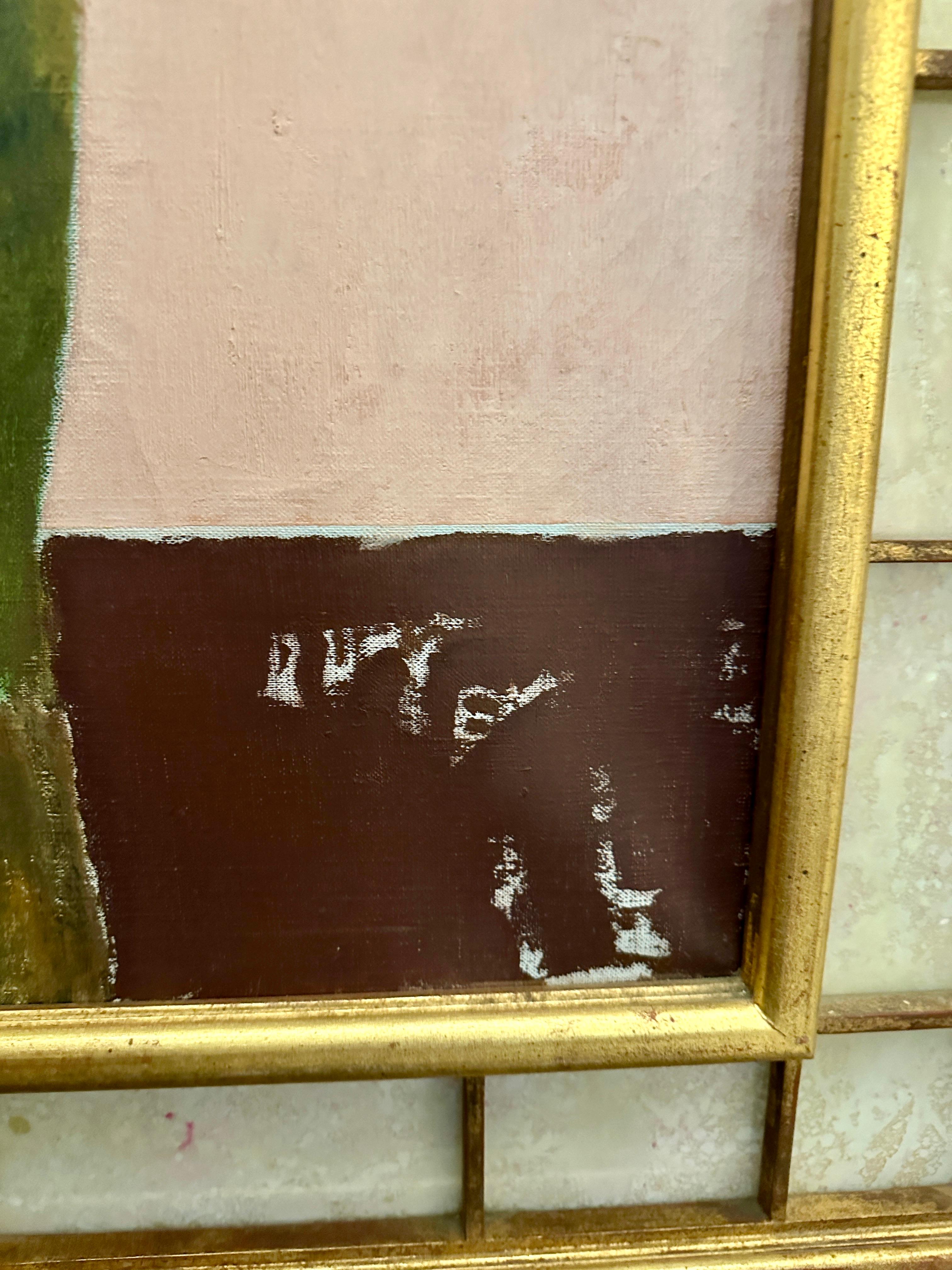 Painting Oil on Canvas by Gordon Russell 1965 For Sale 2