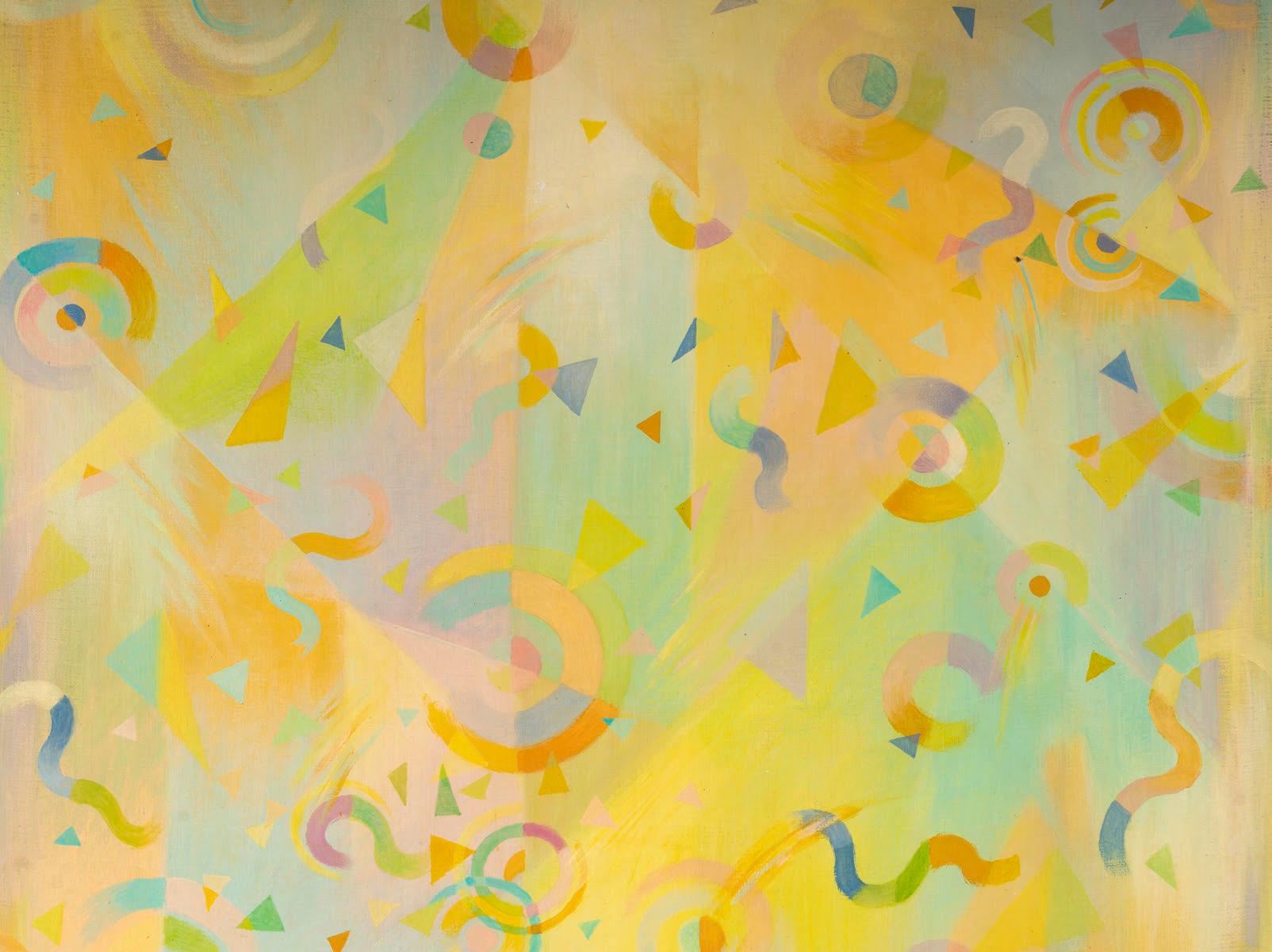 Gemälde, Öl auf Leinwand, von Santos Jocelyne, 1990. (Französisch) im Angebot