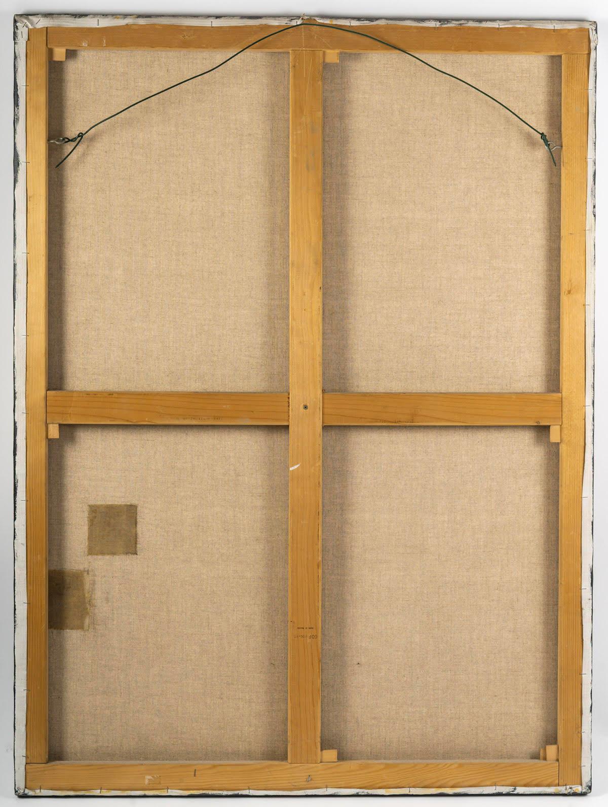 Gemälde, Öl auf Leinwand, von Santos Jocelyne, 1990. im Angebot 1