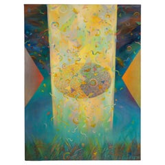 Pittura, olio su tela, di Santos Jocelyne, 1990.