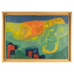 Painting, Oil on Canvas, by the Painter Szasz, Early 20th Century.