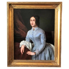 Antique Painting, Oil on Canvas, Louis Philippe Period