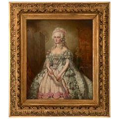 Painting, Oil on Canvas of Aristocracy, by Johann Heinrich Tischbein