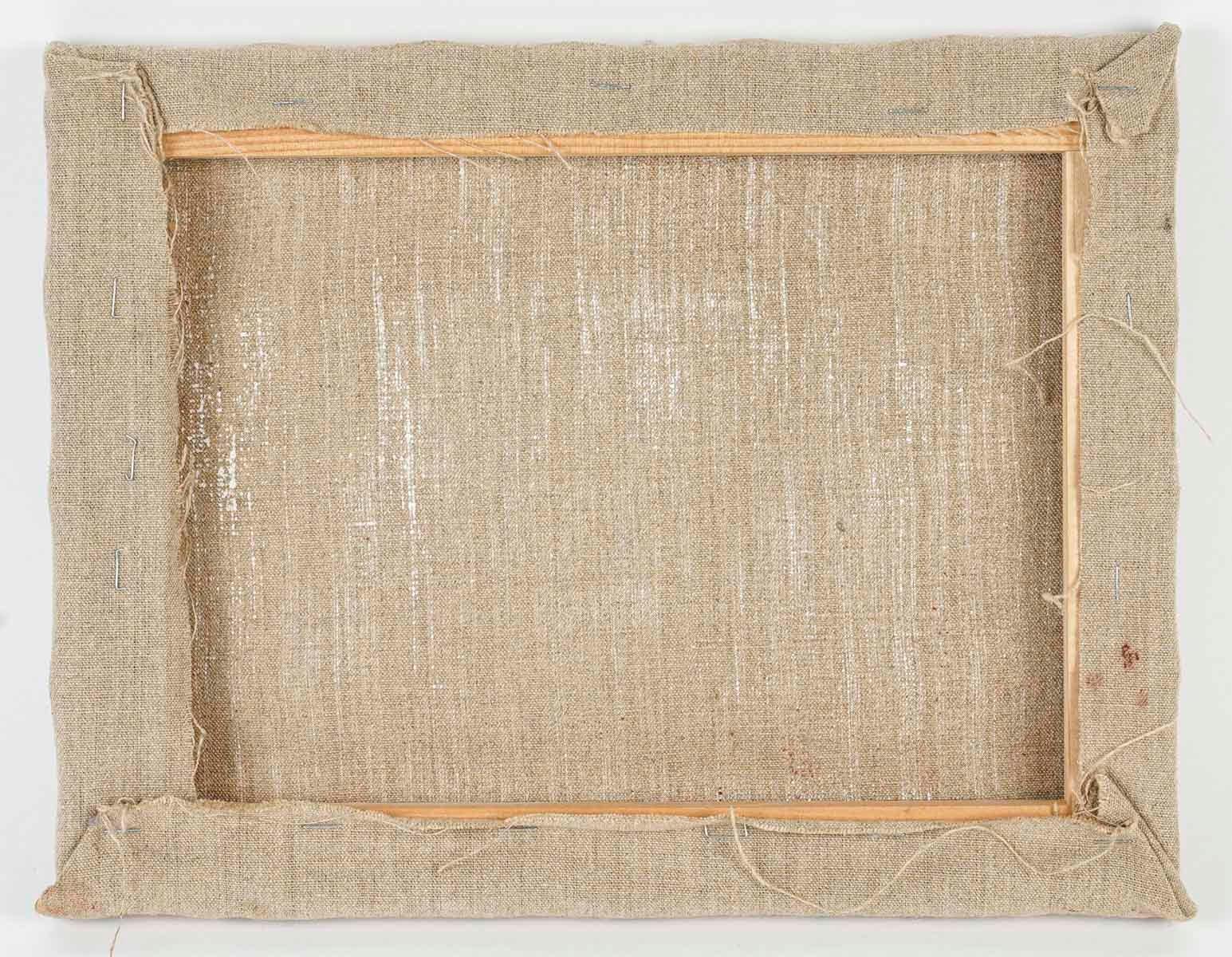 Gemälde, Öl auf Leinwand, Darstellung eines Jagdhundes, 1990. (Französisch) im Angebot