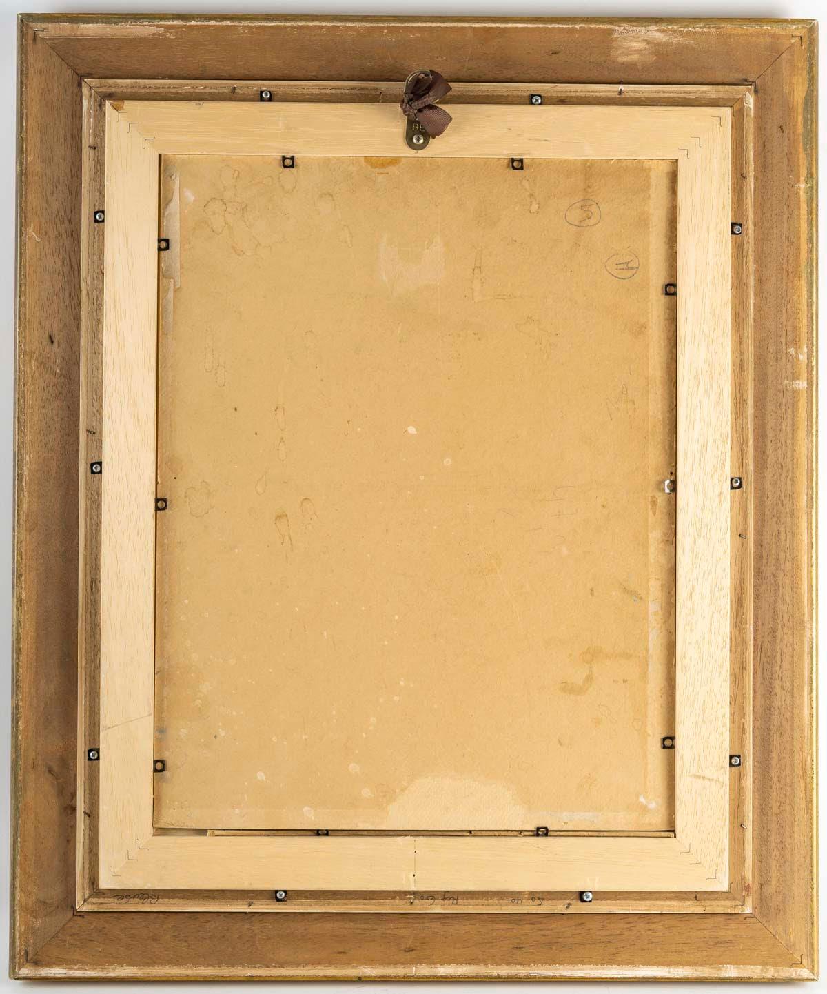 Wood Painting, Oil on Panel, Bouquet of Flowers, Signed Sivet de Rana, XXth Century. For Sale