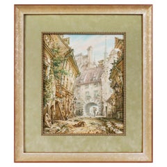 Cuadro «La antigua Riga», Igor Kolobov, Letonia, Riga, 2004