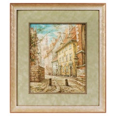 Cuadro «La antigua Riga», de Igor Kolobov, Letonia, Riga, 2006