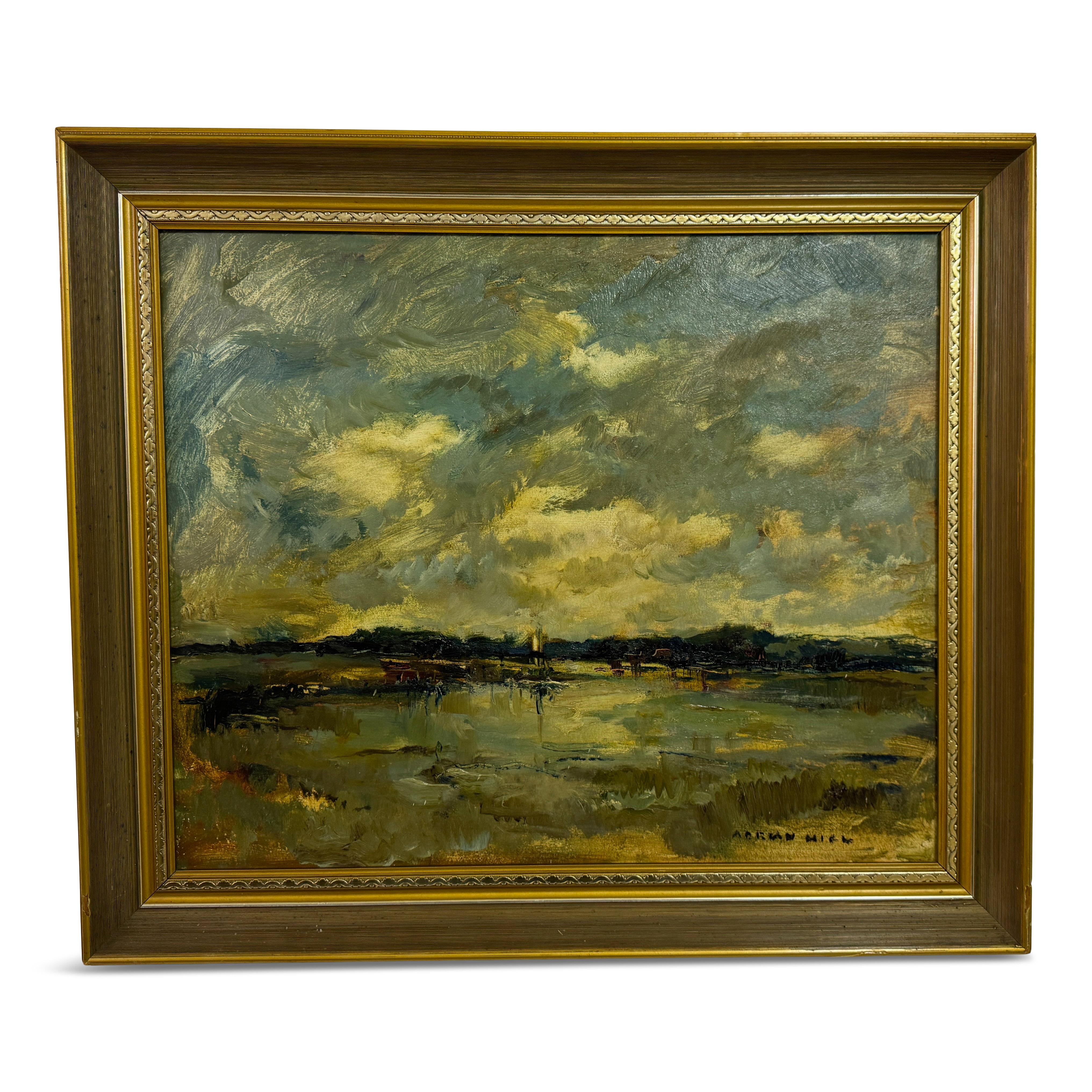 Painting on Canvas by Adrian Hill (1897-1977) For Sale 6