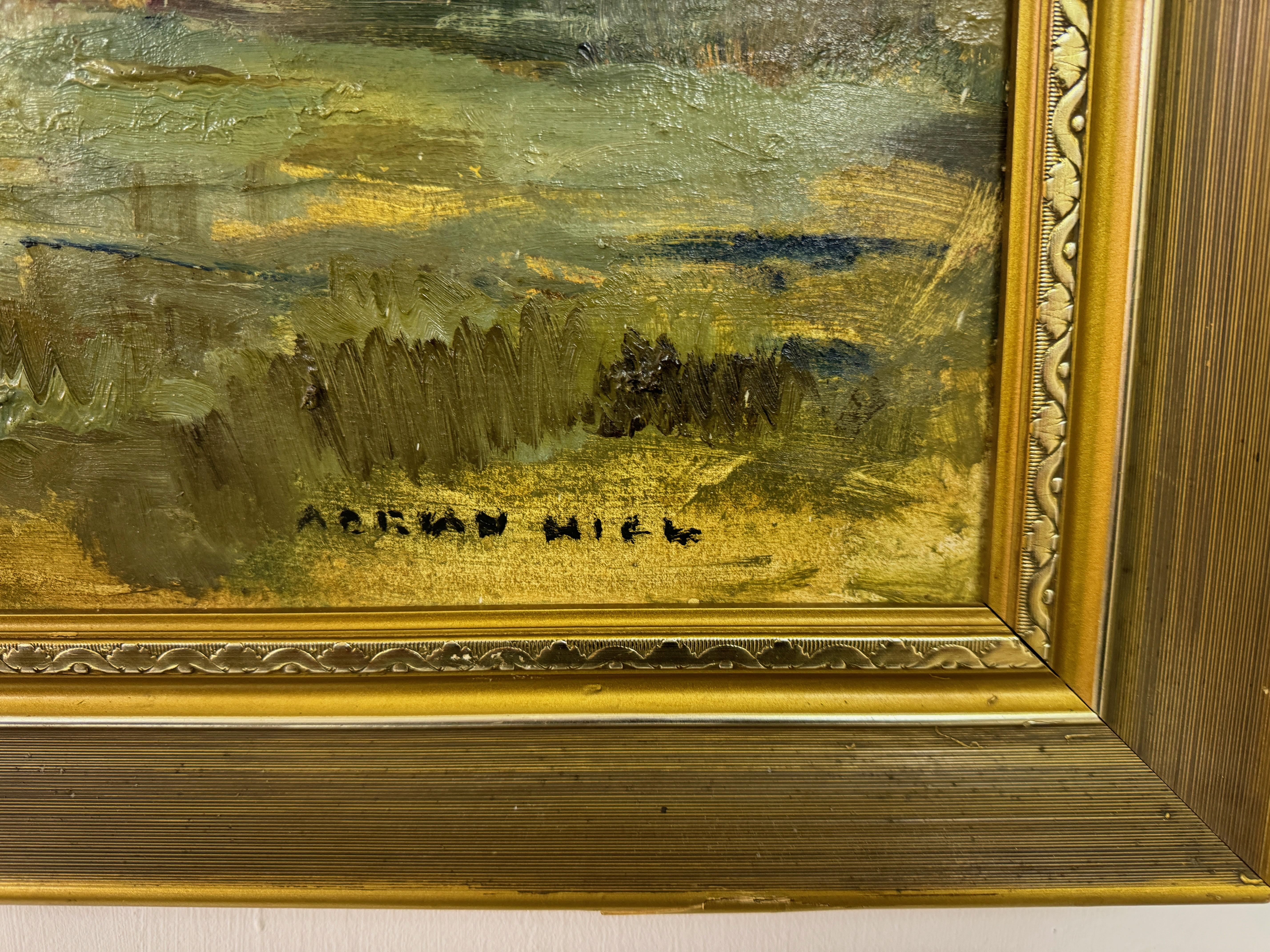 Painting on Canvas by Adrian Hill (1897-1977) In Good Condition For Sale In London, London