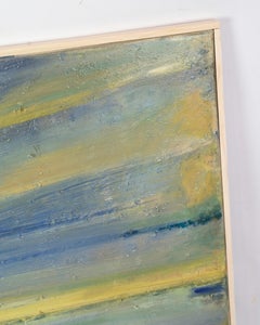 Painting On canvas Motif "Torshavn" By Zakarias Heinesen "Signed" From 2021