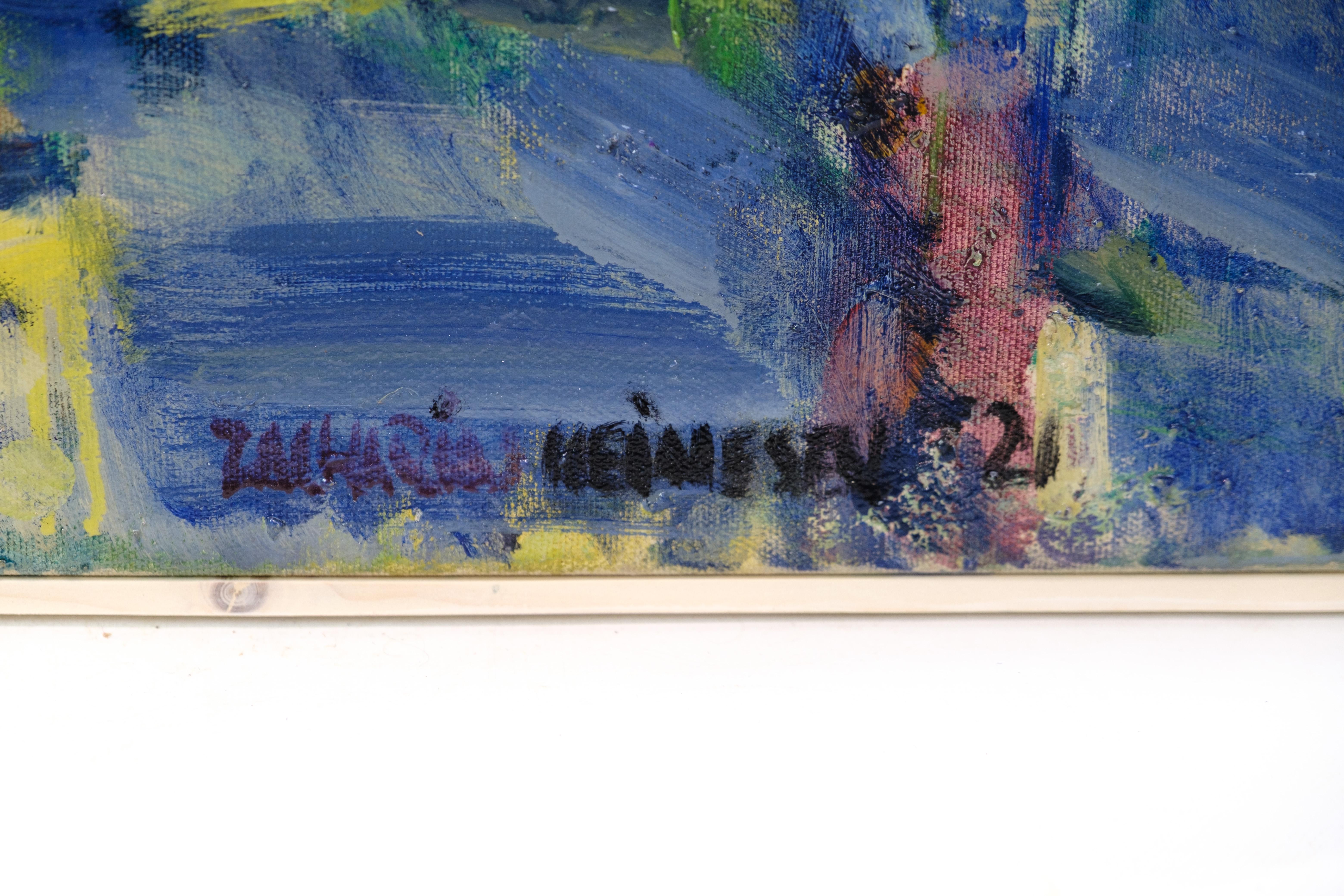 Danish Painting On canvas Motif 