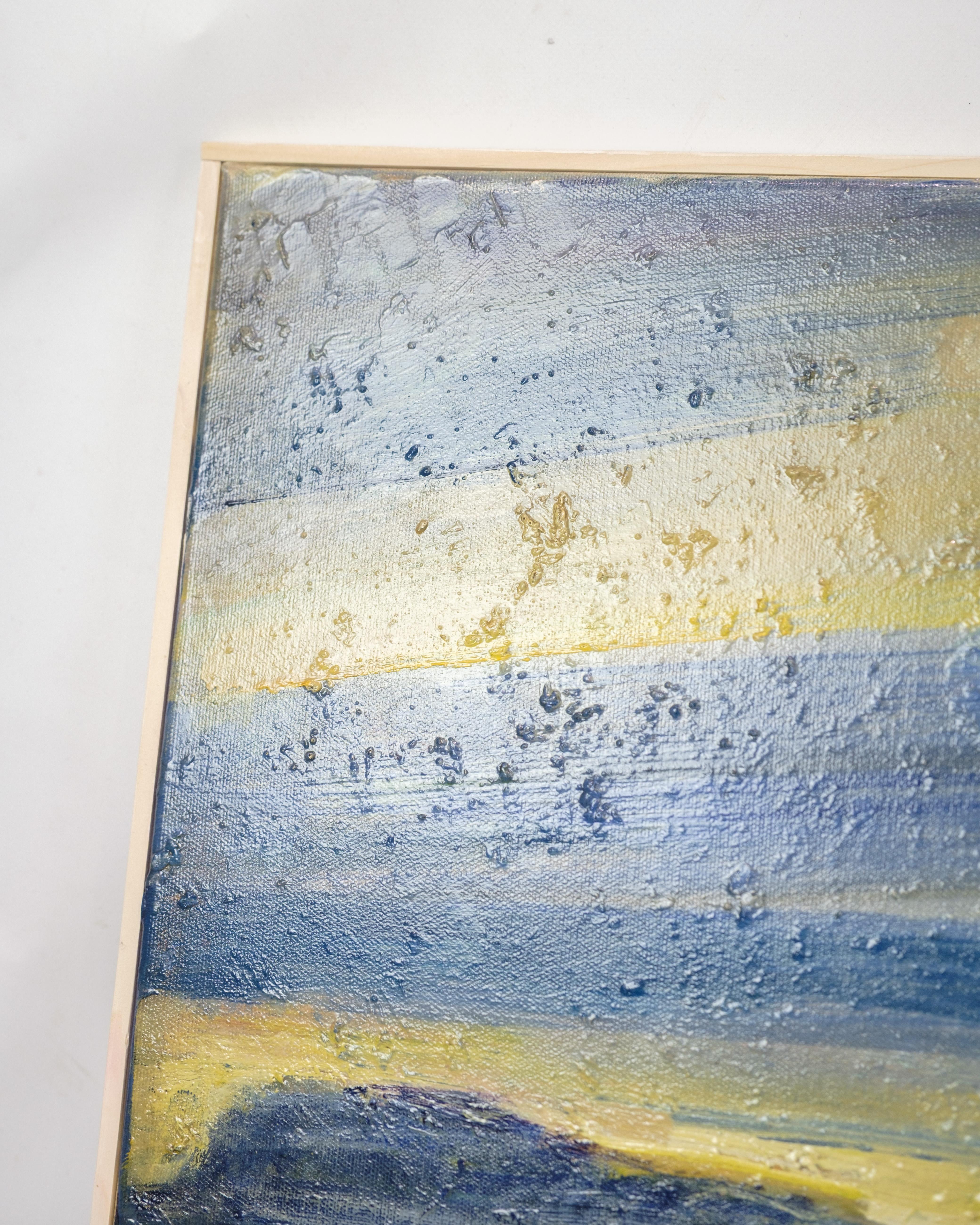 Hand-Painted Painting On canvas Motif 