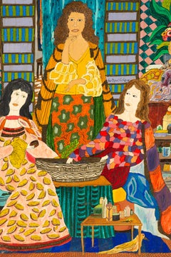 Painting on canvas. RODRÍGUEZ, José Miguel. Madrid, 1966.