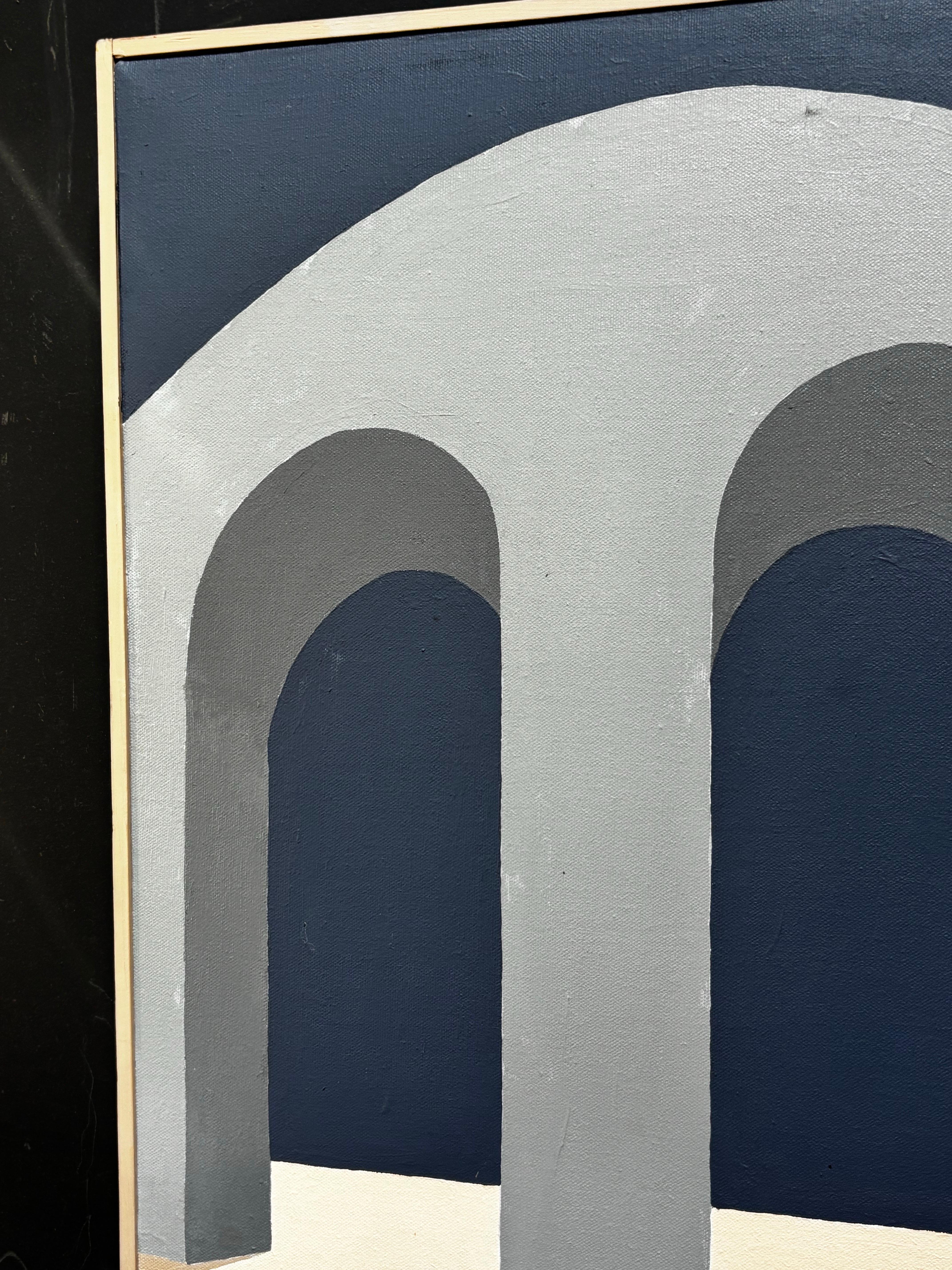 20ième siècle Peinture sur toile signée H. Stone en vente