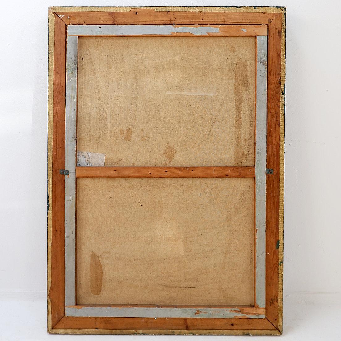 Gemälde auf Leinwand signiert J. Meirt im Angebot 7