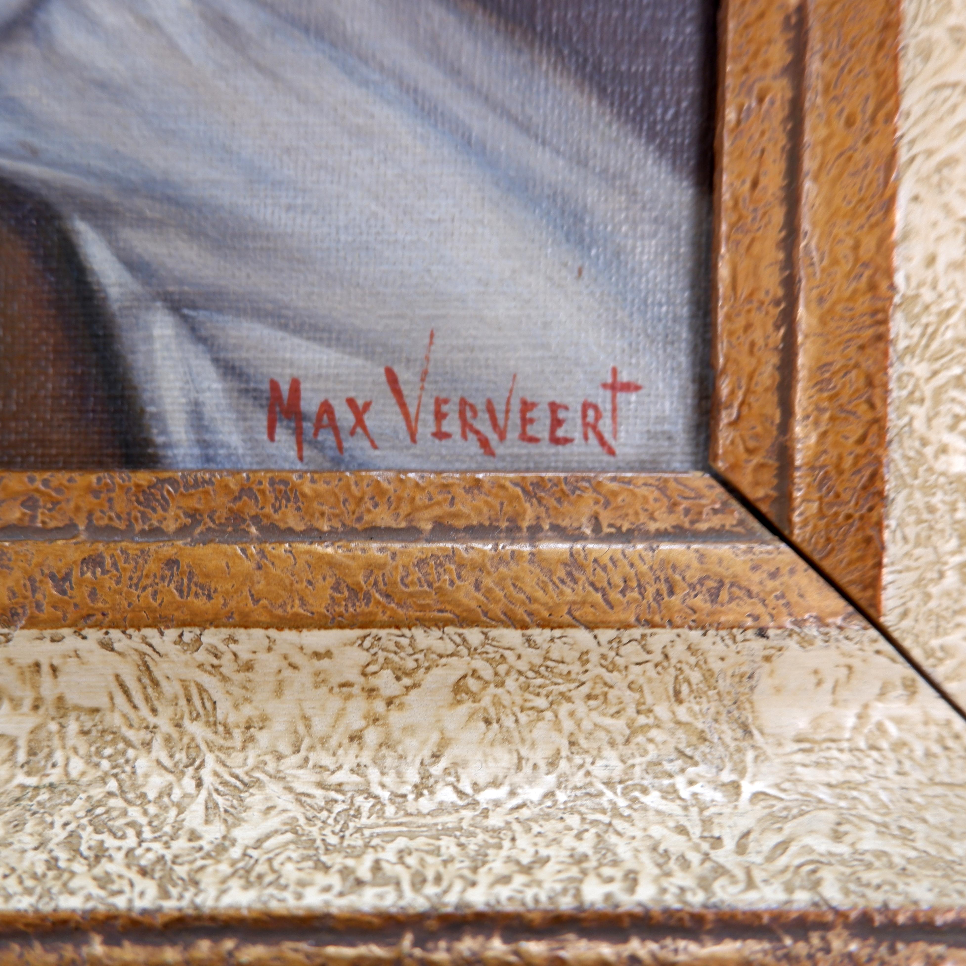 Pintura sobre lienzo - Firmado Max Verveert en Bueno estado para la venta en Linkebeek, BE