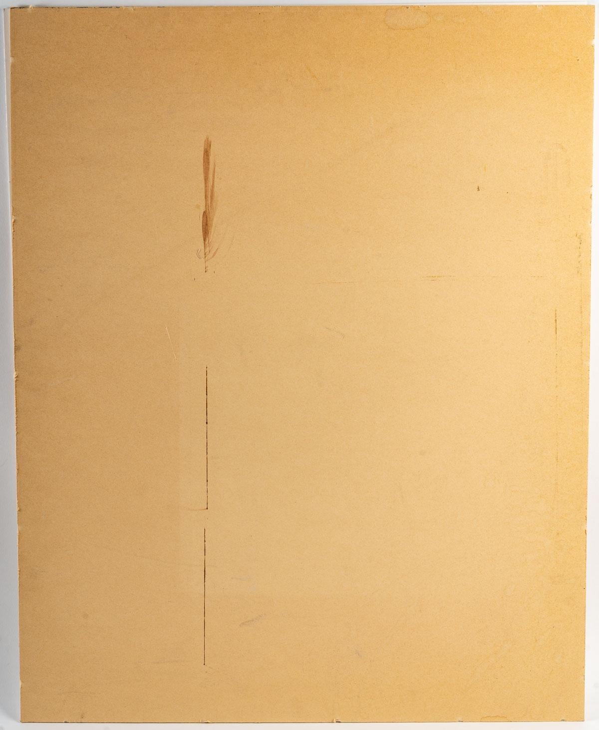 20ième siècle Peinture sur papier de Luez, XXe siècle en vente
