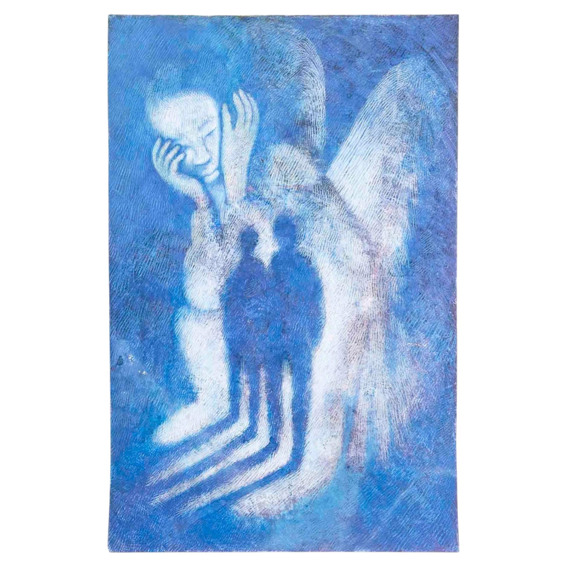 Painting on Paper by Solange Grégoire, Contemporary Artwork. For Sale