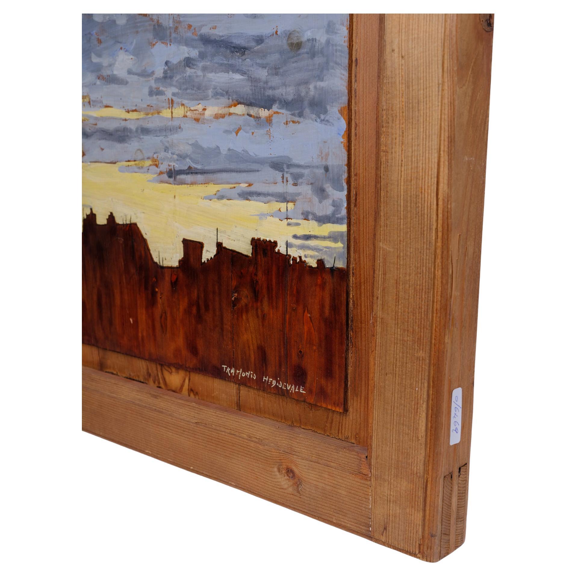 Gemälde auf Holz 